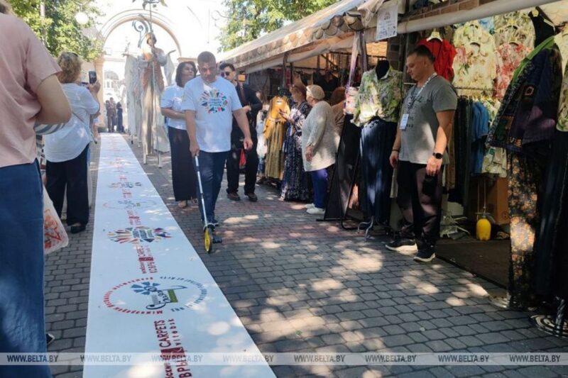 В Беларуси соткали рекордную