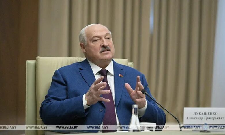 Лукашенко указал