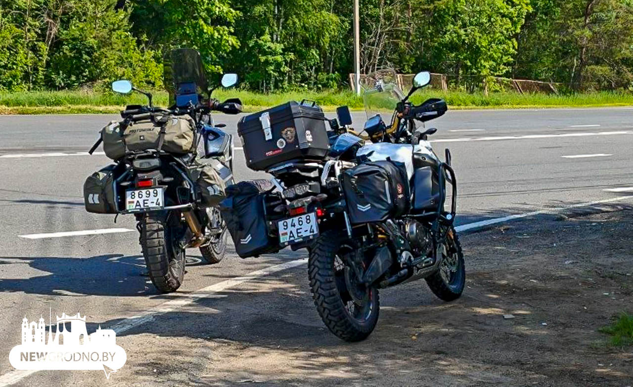 Гродненец проехал на мотоцикле 6000