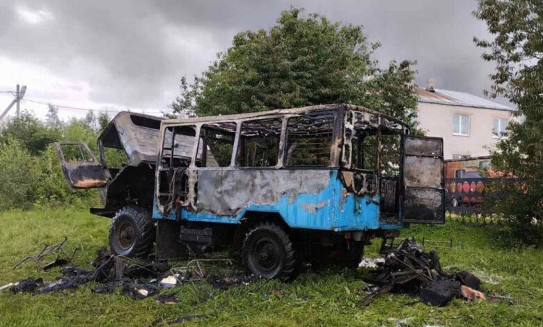 обзор пожаров в Гродненской