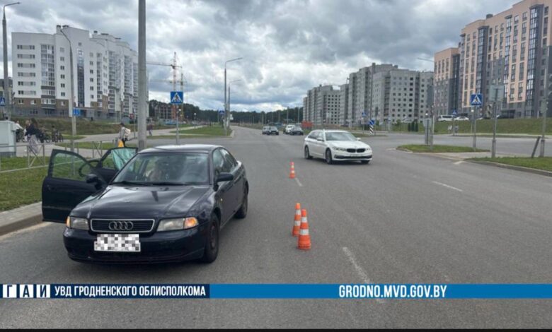 В Гродно автомобиль сбил