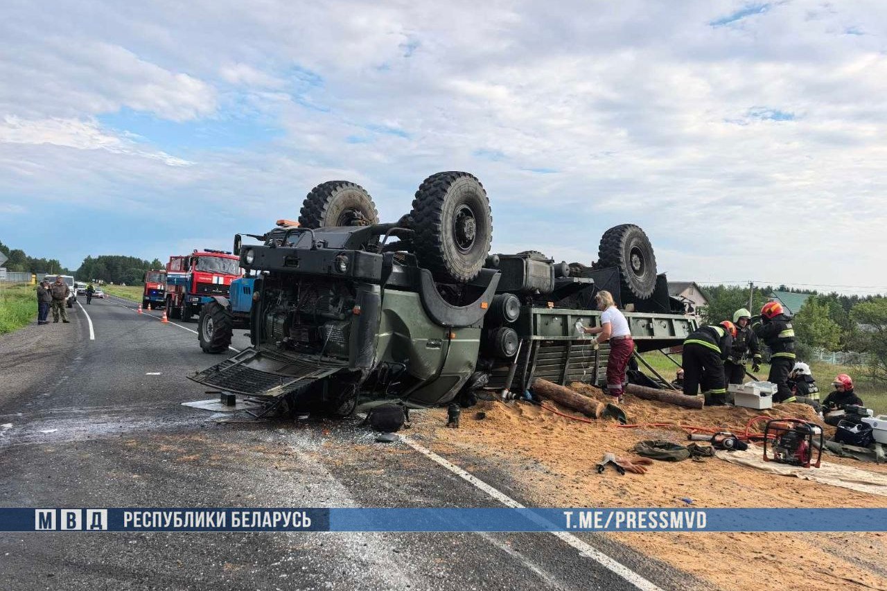 Пострадавших в аварии под Осиповичами