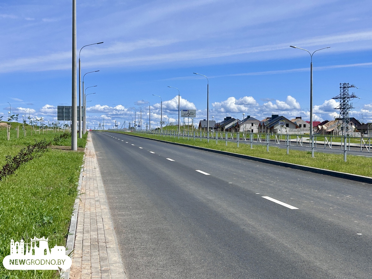 Обновленная трасса Гродно — Поречье