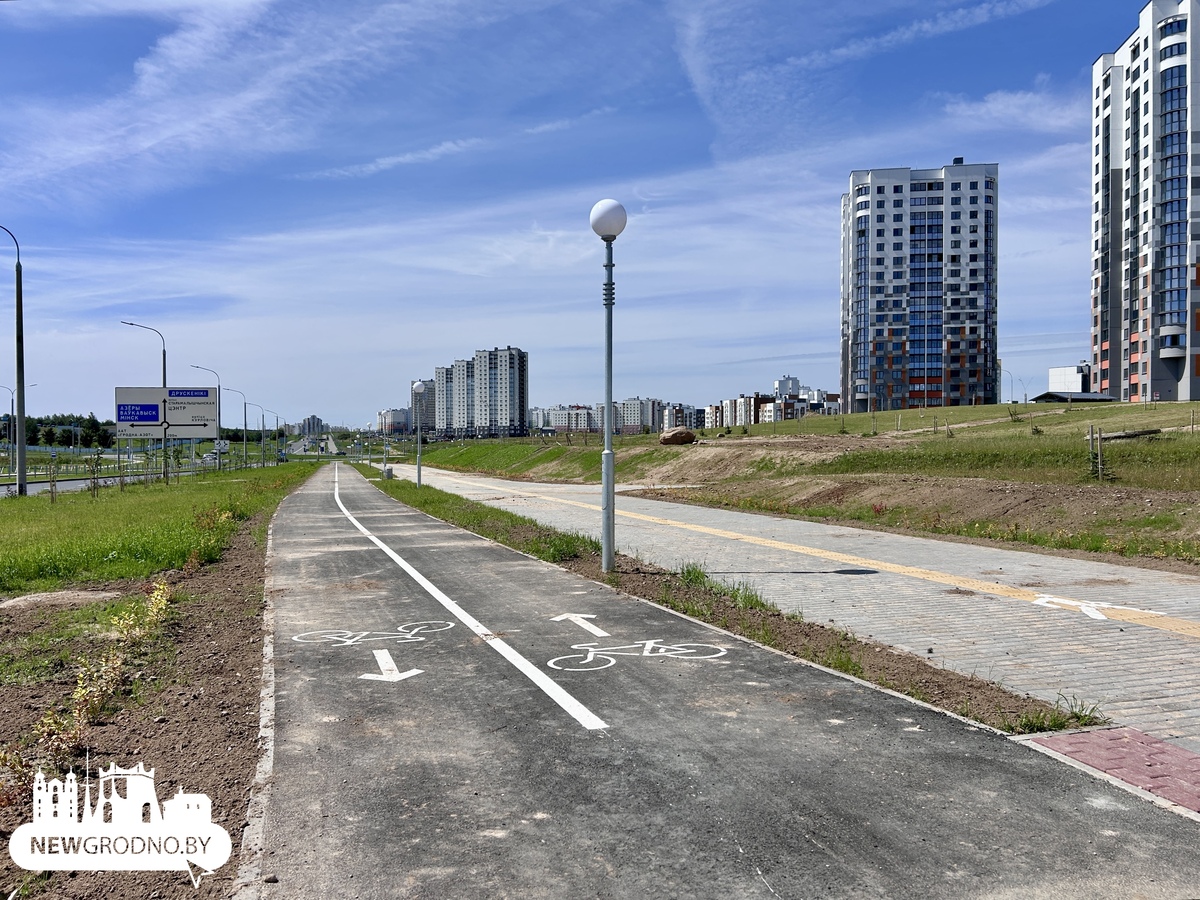 Обновленная трасса Гродно — Поречье