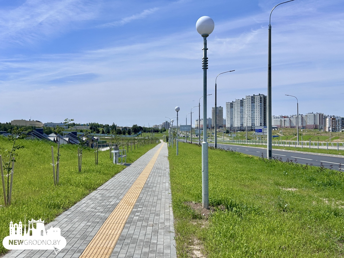 Обновленная трасса Гродно — Поречье