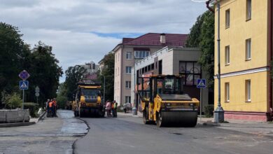 Улицу Гагарина в Гродно