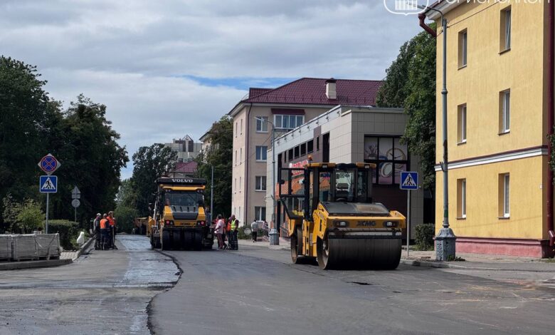 Улицу Гагарина в Гродно