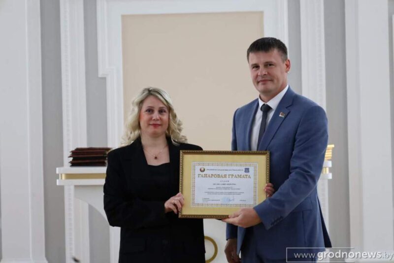 В Гродно наградили лучших работников торговли