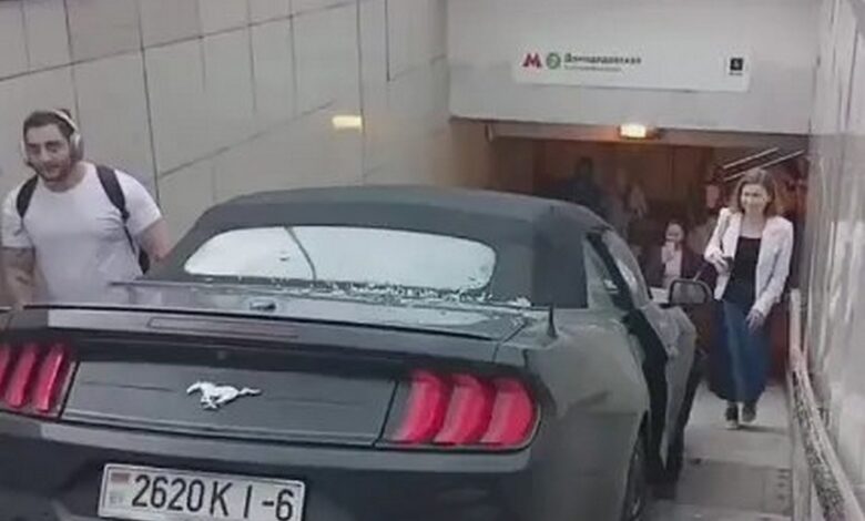 Ford Mustang с белорусскими