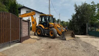 Ливень на улице Подпереселка
