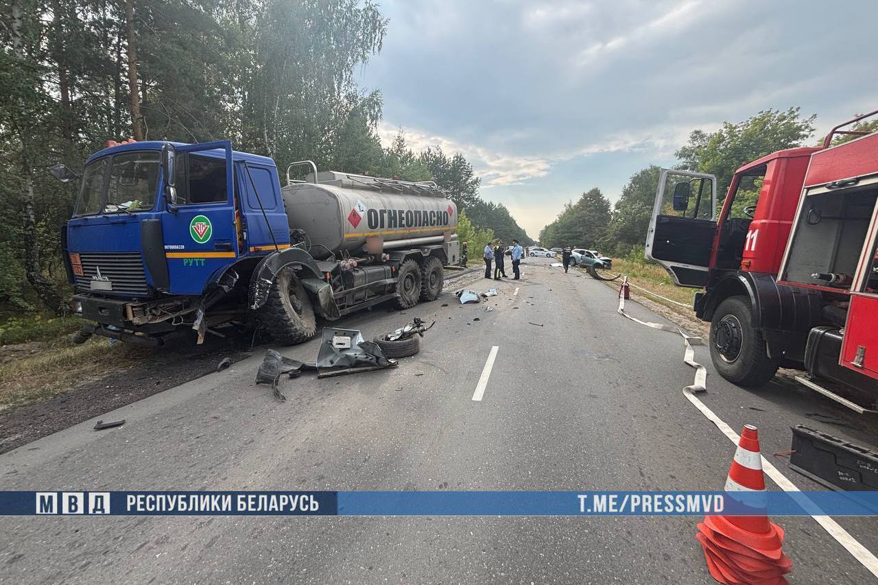 В Светлогорском районе в аварии