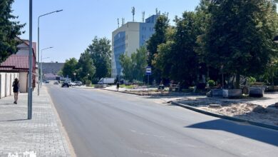 Ремонт улицы Гагарина в Гродно на финишной прямой