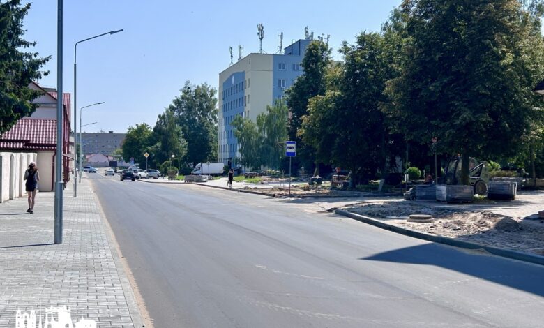 Ремонт улицы Гагарина в Гродно на финишной прямой