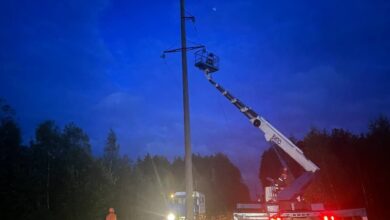 В Гродненской области восстанавливают свет после грозы