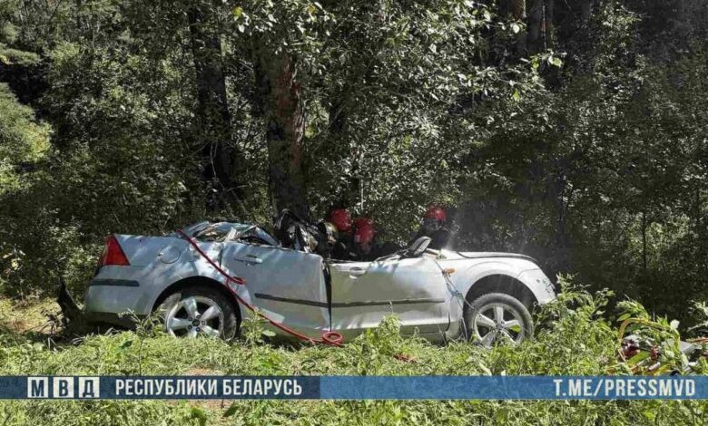 в ДТП под Столбцами