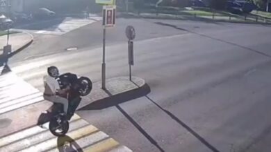 В Пинске мотоциклист лишился