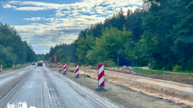 Как ремонтируют дорогу из Гродно к Юбилейному озеру?