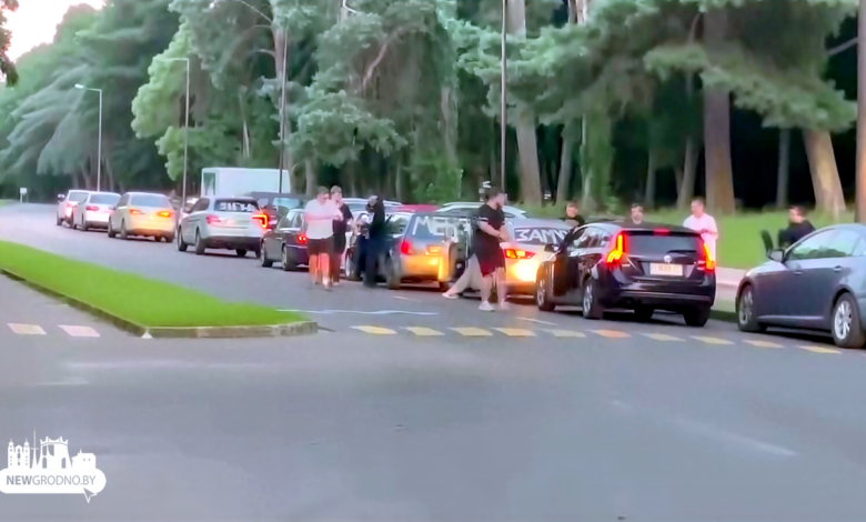 В Гродно на видео попало предложение руки и сердца