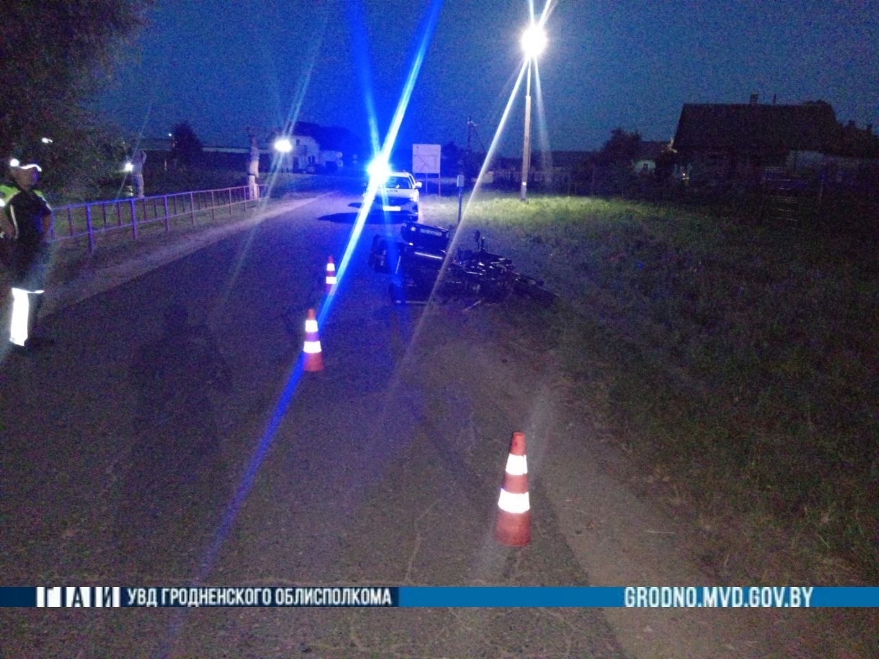В Вороново разбился мотоциклист