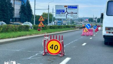 В Гродно на улице Магистральной
