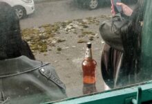 Подростки устроили «пивную»