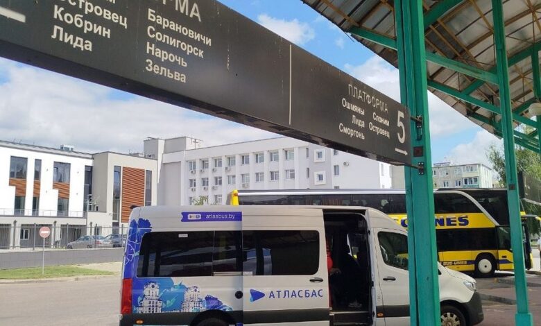 В Гродно изменилось место посадки в автобусы до Минска