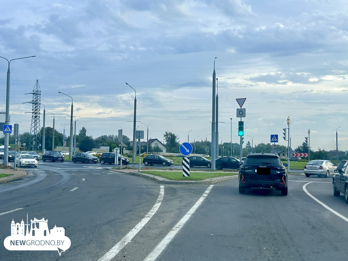 На кольце Тавлая в Гродно