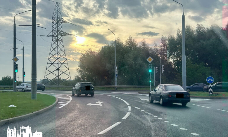 На кольце Тавлая в Гродно
