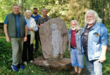 Скульптура Богоматери украсила
