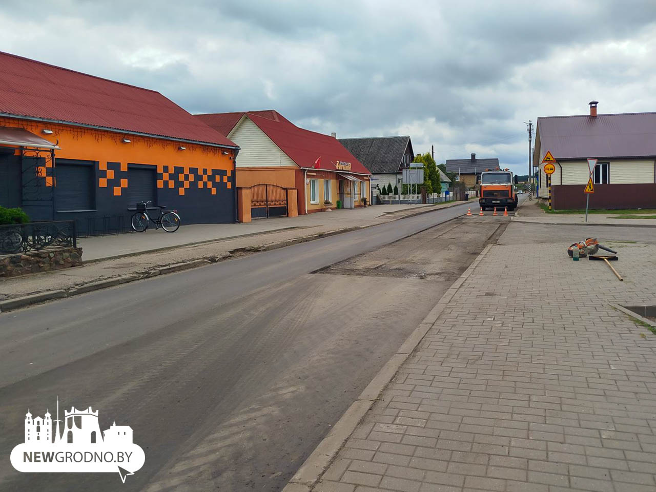 В одном агрогородке под Гродно