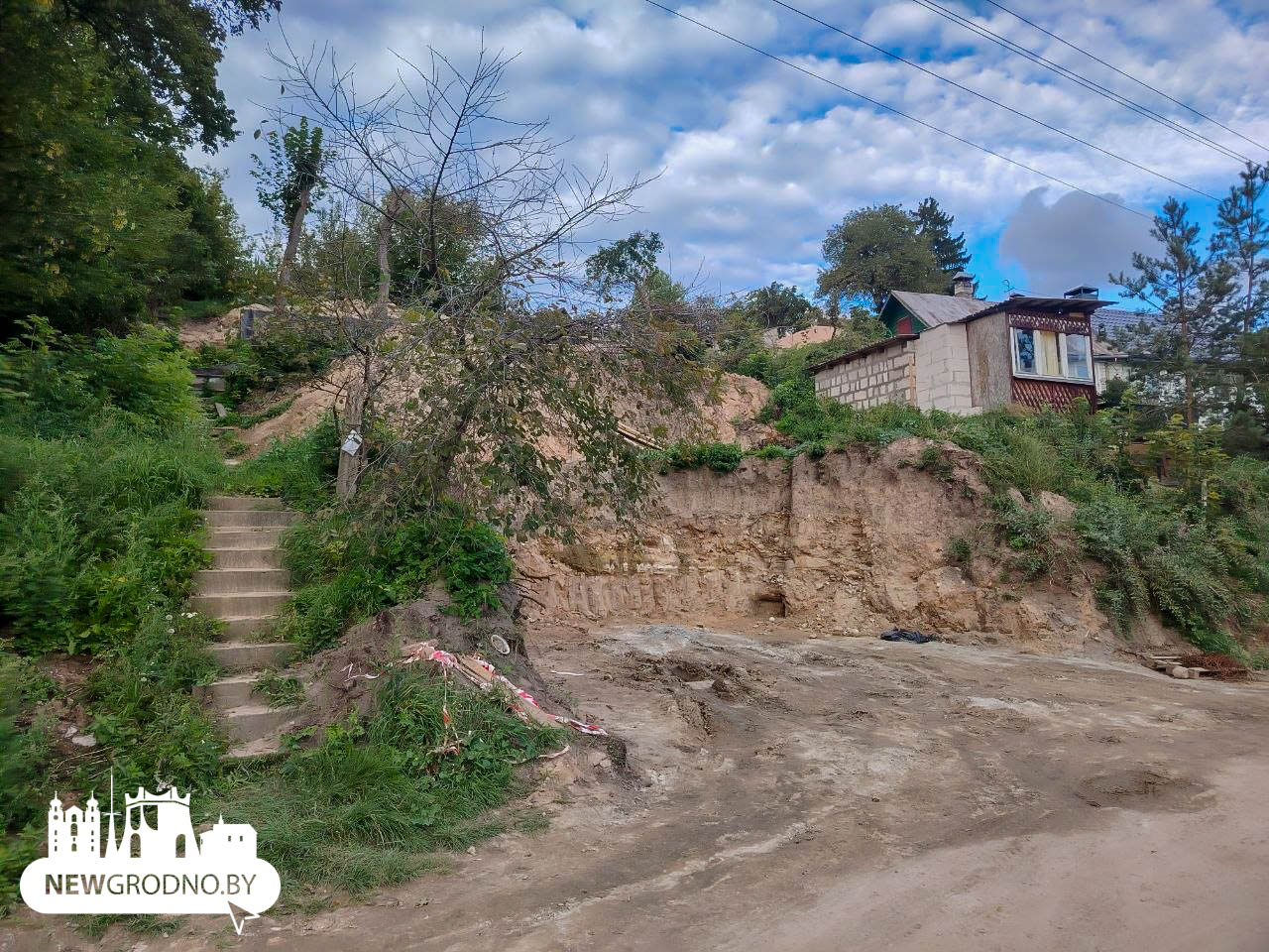 В Гродно вовсю реконструируют набережную Немана