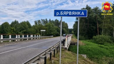С 15 сентября мост на трассе