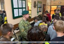 Учащиеся Поречской школы-интерната