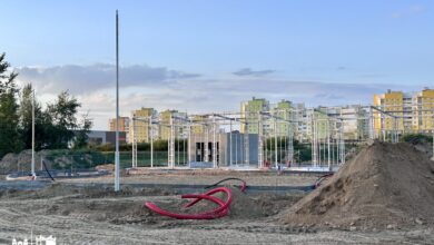 В Гродно развернулось строительство новой автомойки