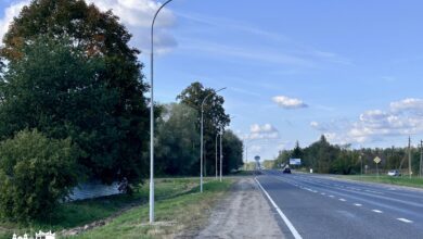 Один из выездов из Гродно дополнительно
