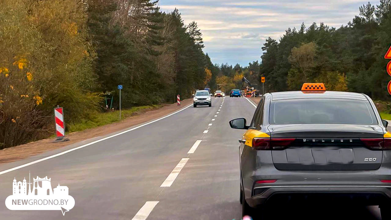 Проехались по дороге от Коробчиц до Гродно