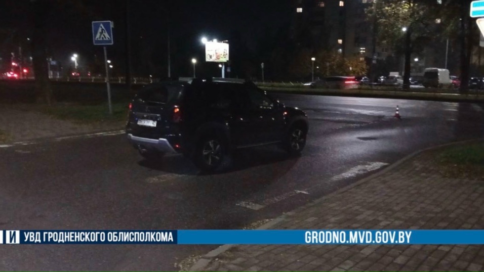 В Гродно водитель сбил бабушку на пешеходном переходе
