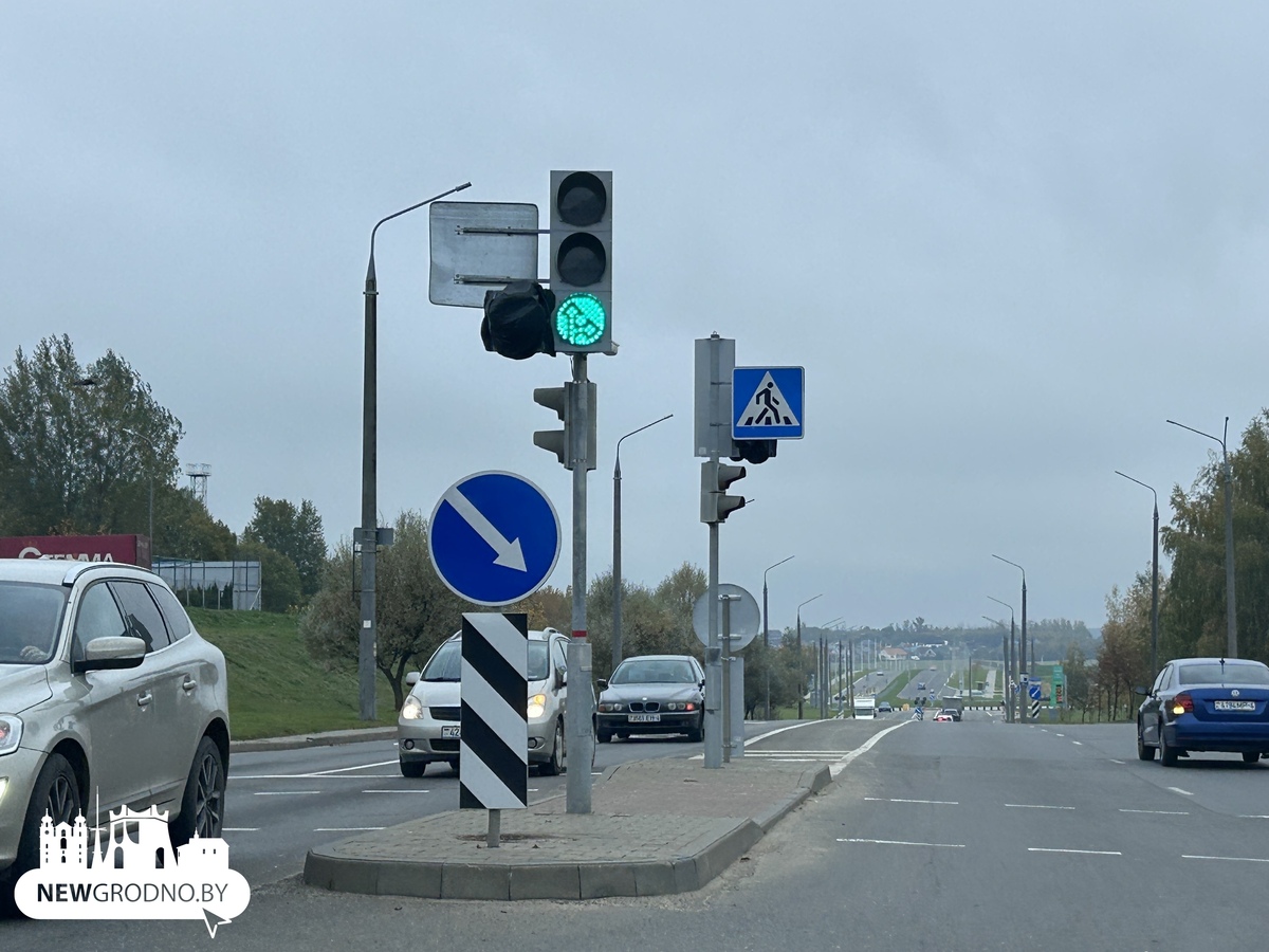 На нескольких перекрестках в Гродно изменят организацию движения