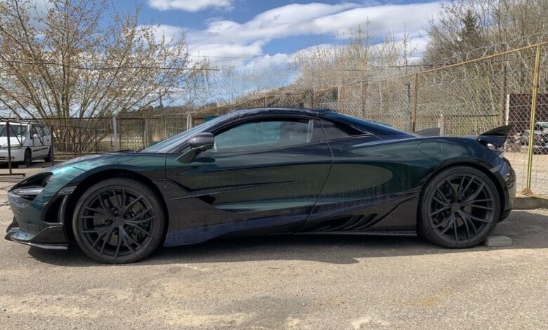 Дорогую McLaren из Гродно