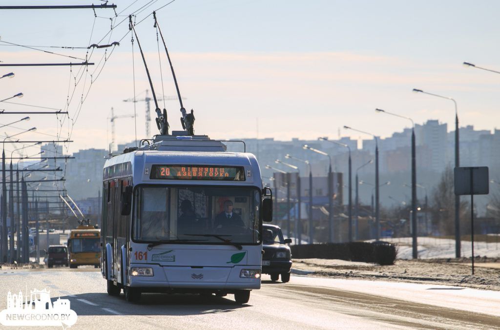  общественный транспорт в Гродно